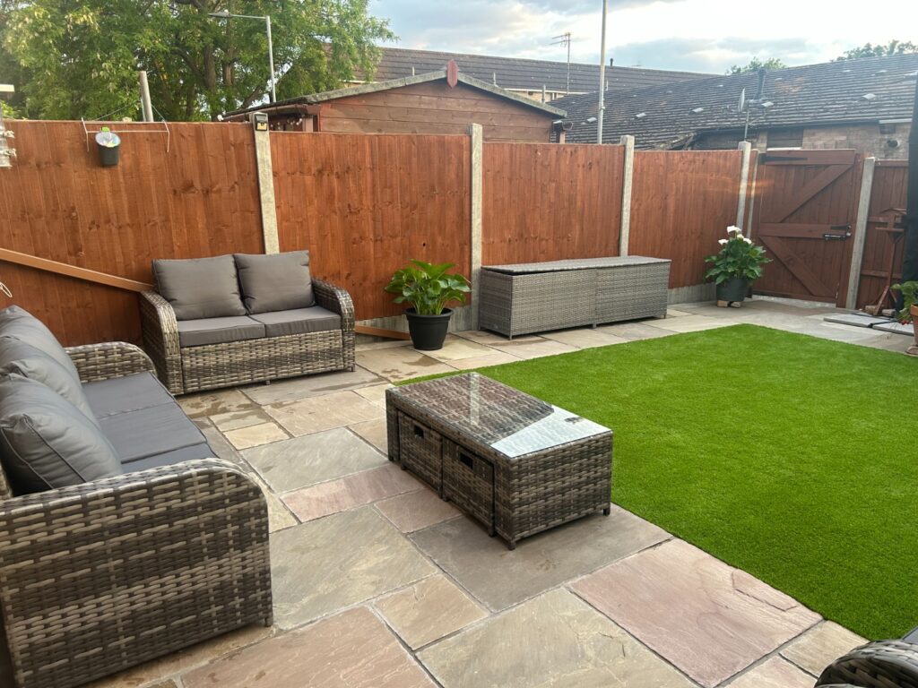 Tumbled Sandstone Paving