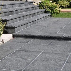 Black Pearl Granite textured Paving