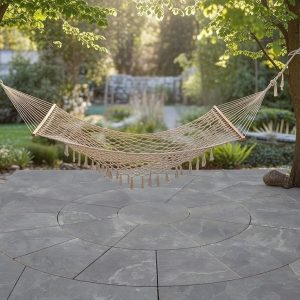 Porcelain Circle 2.70m With Sq Kit – Petra Slate Anthracite