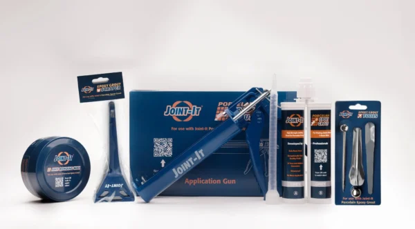 Joint-It Porcelain Epoxy Grout LARGE Kit (12 Tubes)
