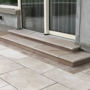 Sinai Pearl Antique (Honed) L Corner Bullnose