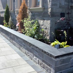 Black Lime 50mm Rockface – Steps & Wall Coping